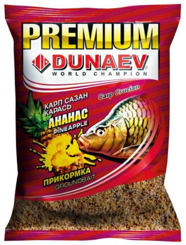 Letnyaya prikormka DUNAEV-PREMIUM Carp-Sazan Ananas