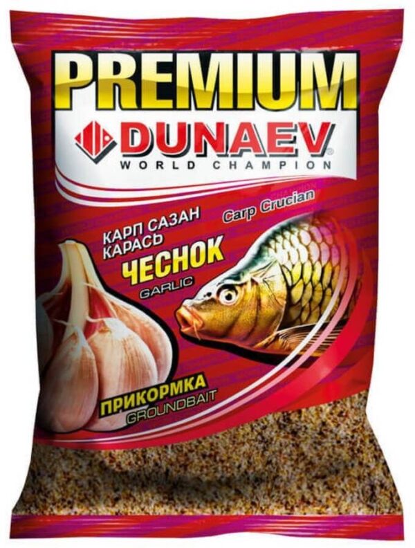 Letnyaya prikormka DUNAEV-PREMIUM Carp-Sazan Chesnok