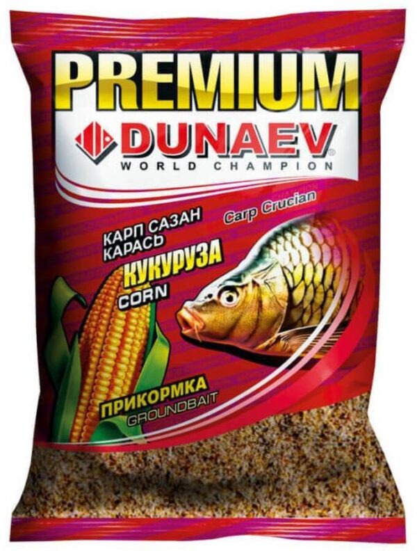 Letnyaya prikormka DUNAEV-PREMIUM Carp-Sazan Kukuruza