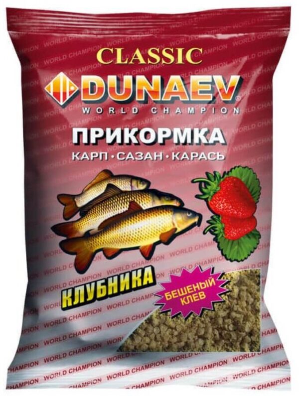 Prikormka Dunaev CLASSIC carp clubnika