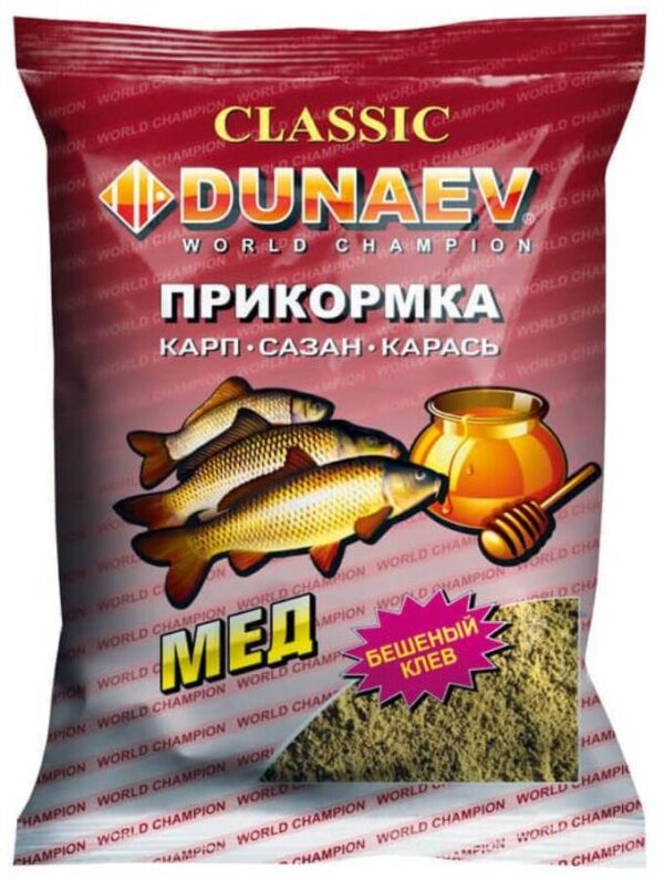 Прикормка «DUNAEV CLASSIC» Карп Мёд