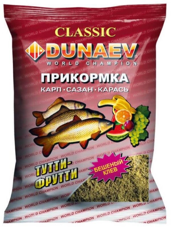 Prikormka Dunaev CLASSIC carp tutti-frutti