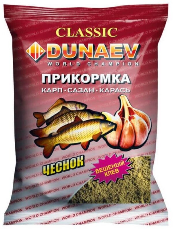 Prikormka Dunaev CLASSIC carp chesnok